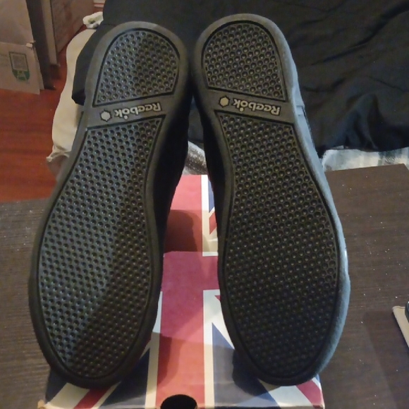 Reebok Rare From 80s/90s Black Gray High-Top Sneakers Mens 6 Womens 7.5 NWT/BOX - Picture 9 of 10